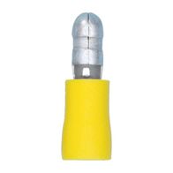 Crimp Cable Lug Round Connector | PVC Insulated | 600V AC Rated | Copper with Tin Plating | @Pack of 25 | by Wurth