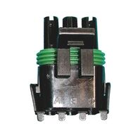 Weatherpack Plug Housing | Weatherproof Design | Durable Plastic | Compatible with Weatherpack Series | by Wurth