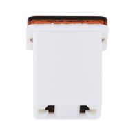 Plug in Fuse OTO JLP | OEM Quality | Low Profile JCase Design | 25A Rating | White | by Wurth