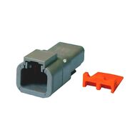 Socket Housing Deutsch DTP044P | 4-Pin Design | IP67 Rated | 25A Capacity | by Wurth
