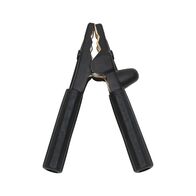 Charger Clamp Fully Insulated 750A | Brass Casting | Cold-Resistant Escorene EVA | Black | by Wurth