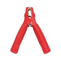 Charger Clamp Fully Insulated 1000A | Galvanised Brass | Cold-Resistant EVA | Red | @Each of 1 | by Wurth