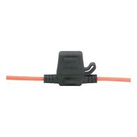 Inline Fuse Holder for Flat Blade Fuses | IP67 Rated | Self-Extinguishing Material | by Wurth