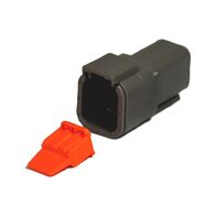 Deutsch DTM Series Connectors Pin & Socket Housing | IP67 Rated | 6 Contacts | Thermoplastic Material | by Wurth