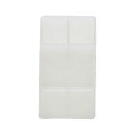 Multi-point Housing for Blade Connector 6.3 x 0.8 mm | IP20 Rated | Durable PA Material | Natural Color | @Pack of 5 | by Wurth