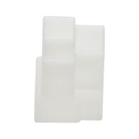 Multi-point Housing for Blade Connector 6.3 x 0.8 mm | 3 Electrical Poles | IP20 Rated | by Wurth