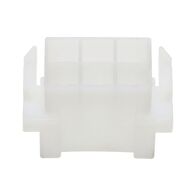 Multi-point Housing for Blade Connector 6.3 x 0.8 mm | 6 Poles | IP20 Rated | Durable PA Material | @Pack of 5 | by Wurth