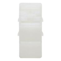 Multi-point Housing for Flat Plug-in Sleeve | 2 Electrical Poles | IP20 Rated | Natural Color | @Pack of 5 | by Wurth