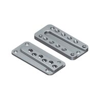 Wood Plug-in Connector M25 | Aluminium Dovetail Joint | High Load Transfer | @Pack of 10 | by Wurth