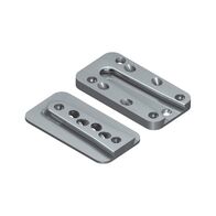 Wood Plug-in Connector | Aluminium Dovetail Joint | High Load Transfer | @Pack of 4 | by Wurth
