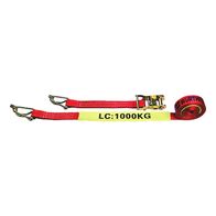 Ratchet Webbing Tie Down | 1000 kg Load Capacity | Ergonomic Handle | Durable Polyester | by Wurth