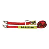 Ratchet Webbing Tie Down | 2500 kg Load Capacity | Ergonomic Handle | Durable Polyester | by Wurth