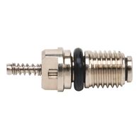 Universal Valve 10 PCS | R134a Compatible | Silver Finish | by Wurth