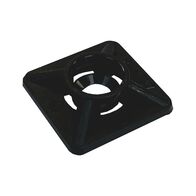 Self-Adhesive Cable Tie Base | 100 PCS | Nylon Material | Black Color | by Wurth