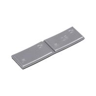 Car Zinc Adhesive Weight | Durable Powder-Coated Finish | 40.240g Each | @Pack of 50 | by Wurth