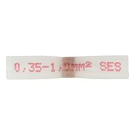 Heat Shrink Solder Connector | High-End Butt Connector | Red Colour Indicator | IP67 Rated | @Pack of 25 | by Wurth