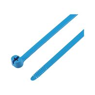 Detectable Cable Tie KBL D | Polyamide with Metal Tongue | 534 N Tensile Strength | Blue | @Pack of 50 | by Wurth