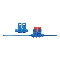 Fuse Holder for Flat Blade Fuses ATO | Max 20A | Direct Cable Clamping | @Pack of 10 | by Wurth