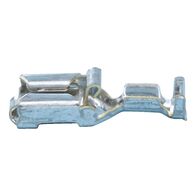 Positive Lock Blade Receptacle | Unsealed Design | Tin Plated Brass | 6.3 x 0.8 mm | @Pack of 25 | by Wurth