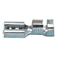 Blade Receptacle Uninsulated | Tin Plated Brass | Single Locking Lug | @Pack of 25 | by Wurth