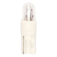Plastic Socket Bulb for Instrument Lighting | 12V 1.2W | White Light Output | Fitting for PCBs | @Pack of 10 | by Wurth