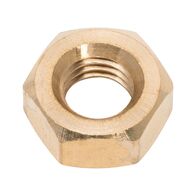 Hexagon Nut ISO 4032 Brass | M10 Thread | Plain Surface Finish | RoHS Compliant | @Pack of 50 | by Wurth