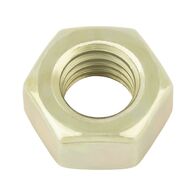 Hexagon Nut M10 | High Tensile Strength Class 8 | Zinc Plated Yellow | @Pack of 50 | by Wurth