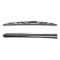 Replacement Rubber Wiper Blades | Universal Fit | Graphite Coating | Long Service Life | @Pack of 20 | by Wurth