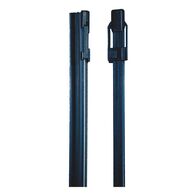 Twin Rail Wiper Refill with Clip | 100% Natural Rubber | Metal Reinforced Frame | Low Profile Design | @Pack of 20 | by Wurth