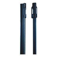 Twin Rail Wiper Refill with Clip | 100% Natural Rubber | Metal Reinforced Frame | Low Profile Design | @Pack of 10 | by Wurth