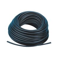 PVC Insulating Hose | 25 Meter Length | 8mm Internal Diameter | UV & Flame Retardant | Black | by Wurth