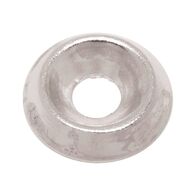 Brass Nickel Plated Rosette Shape 2 | Durable Brass Material | Corrosion Resistant | DIN 17670 Compliant | @Pack of 100 | by Wurth