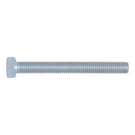 Hexagon Bolt DIN 933 | M10 Steel 10.9 | Zinc-Plated & Blue Passivated | @Pack of 25 | by Wurth