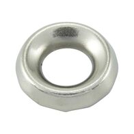 Brass Rosette Shape 4 | Nickel-Plated | Durable & Corrosion Resistant | @Pack of 25 | by Wurth