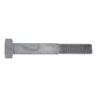 Hex Head Screw ISO 4014 | M20x110 | Hot Dip Galvanised | 8.8U Steel | by Wurth