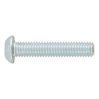 Hexagon Socket Screw ISO 7380-1 | Steel 010.9 | Zinc-Plated Blue Passivated | Button Head Design | @Pack of 25 | by Wurth