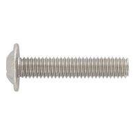 Stainless Steel Screw ISO 7380-2 M3x12 | Button Head with Collar | Hexagon Socket Drive | Corrosion Resistant | by Wurth