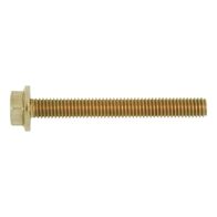 Hexagonal Fine Pitch Setscrew with Flange | Zinc Plated | High Tensile Strength Class 8.8 | Reduced Head Design | @Pack of 10 | by Wurth