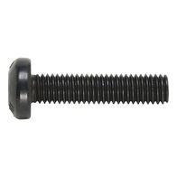 Pan Head Screw ISO 14583 | Strength Class 8.8 | Zinc-Nickel Plated | Black Finish | @Pack of 100 | by Wurth