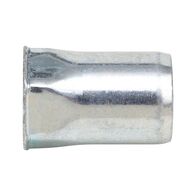 Rivet Nut with Semi-Hexagonal Shank | Zinc-Plated Steel | 100 PCS | by Wurth