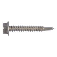 Pias® Drilling Screw | Hexagon Head A2 Stainless Steel | Self-Tapping | 25 PCS | by Wurth