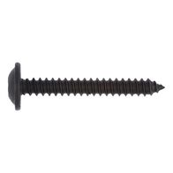 Pan Head Tapping Screw Shape C with Flange | Steel Material | Black Top Coat | AW20 Drive Type | @Pack of 100 | by Wurth