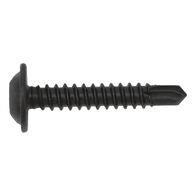 Pias® Drilling Screw | Round Head with Collar | AW Drive | Zinc-Flake Coated | @Pack of 50 | by Wurth