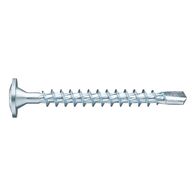 MDF Rear Panel Screw | Full Thread & Drilling Tip | Round Washer Head | @Pack of 500 | by Wurth