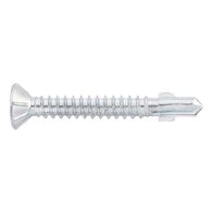 Wing-tip Drilling Screw with Countersunk Milling Head | Zinc-Plated Steel | AW Drive System | @Pack of 500 | by Wurth