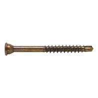 ASSYplus 4 A2 TH Glass Strip Screw | A2 Stainless Steel | Burnished Surface | Partial Thread Design | @Pack of 500 | by Wurth