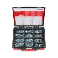Countersunk Head Screw Assortment | 635 Pieces | Zinc Plated | High Strength 10.9 | by Wurth