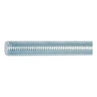 Threaded Rod DIN 976-1 Shape A | M4 Metric Thread | Zinc Plated Steel | Corrosion Resistant | by Wurth