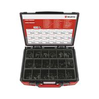 O Ring Inch Assortment | NBR Material | 440 Pieces | Black | by Wurth