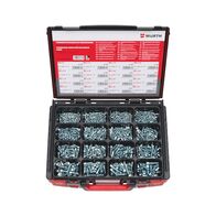 Cylinder Head Screw Assortment | 1020 Pieces | Zinc Plated & A2K Finish | ISO 14579 | by Wurth